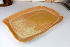 Large Serving Platter in Sunburst
