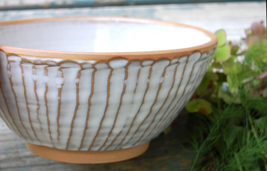 Extra Large / Large / Medium Size Pottery Serving Bowls, Handmade