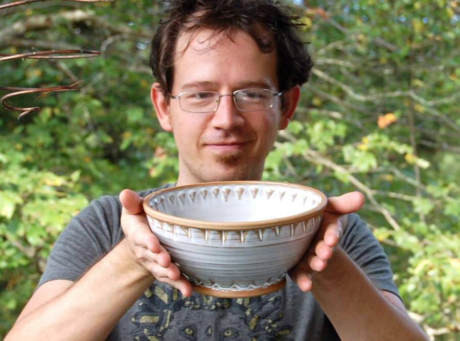 Serving Bowl Hand Thrown Pottery Serving Bowl Handmade Pottery Mixing Bowl