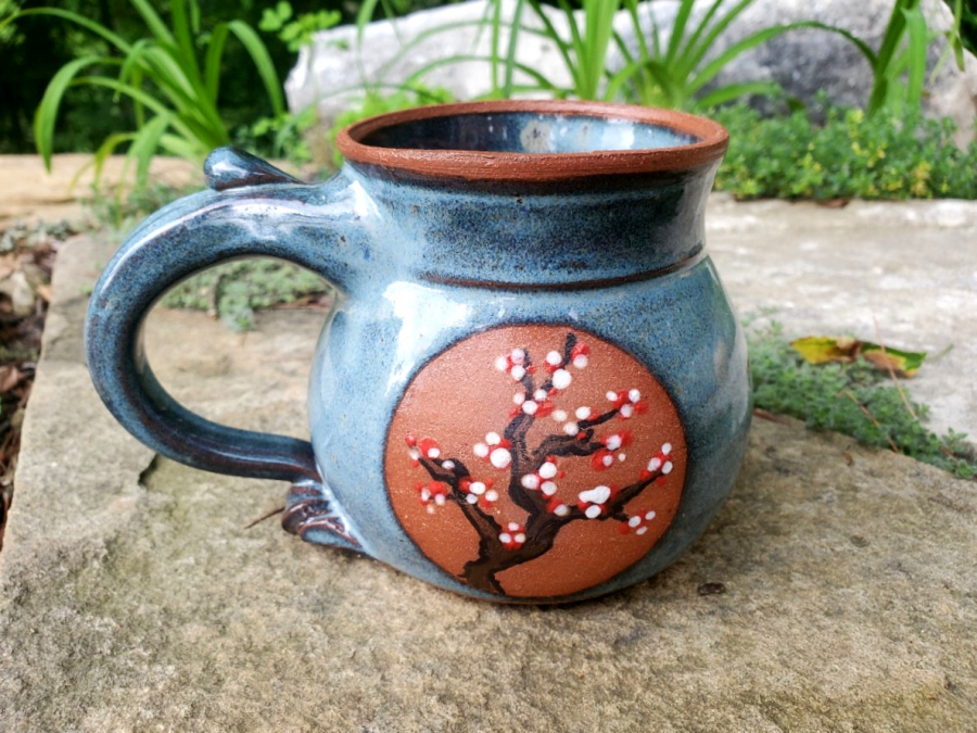 Handmade Pottery, 12-14 oz. Large Mug