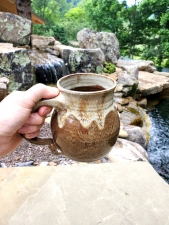 Huge Brownstone Monster Mug - Handmade to Order