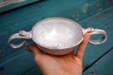 Loving Cup or Ceremonial Quaich in Shale - Handmade to Order