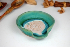 Spoon Rest in Turquoise Falls- Handmade to Order