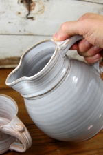 Half Gallon Pitcher in Shale - Handmade to Order