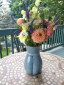 Flower Vase in Slate Blue- In Stock and Ready to S...